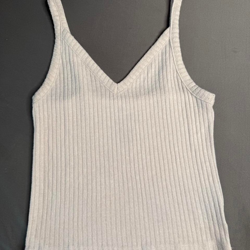 American Eagle Soft & Sexy Rib Cropped Cami, Medium